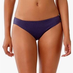 New Anne Cole Denim Days Bikini Bottom, Medium